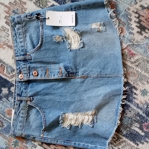 Denim skirt